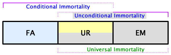 Relationships between Conditional and Universal